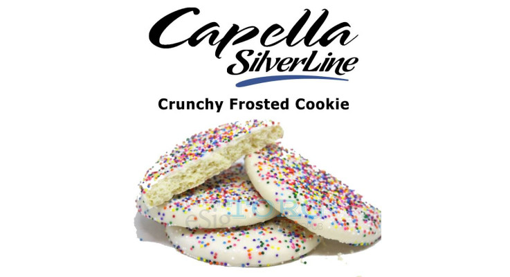 Изображение Ароматизатор Capella Crunchy Frosted Cookie Ароматизатор Capella Crunchy Frosted Cookie